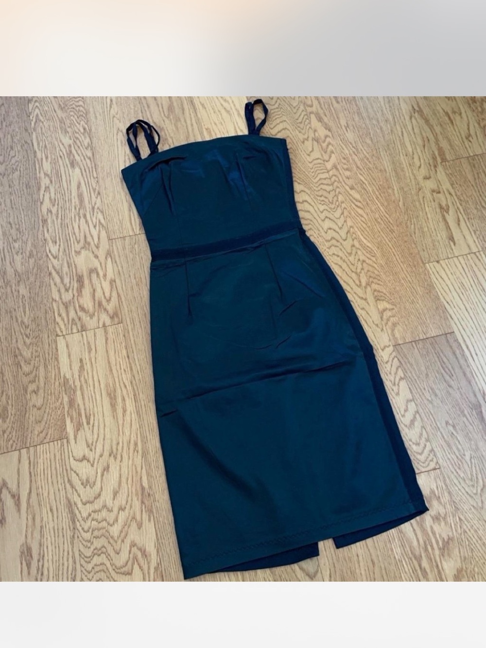 D&G Black Mini Dress with Slim Straps
